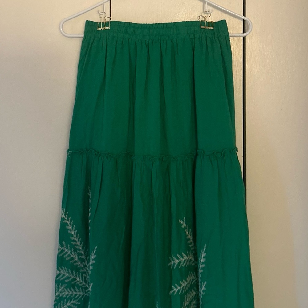 Laffaire Embroidered Maxi Skirt S - Picture 3 of 9